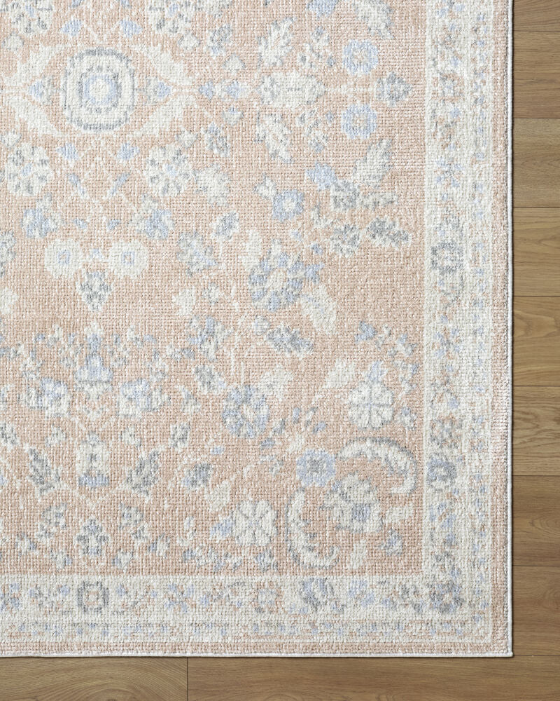 Jazz Cream/Slate Machine Woven Rug JZZ-2306 - overhead