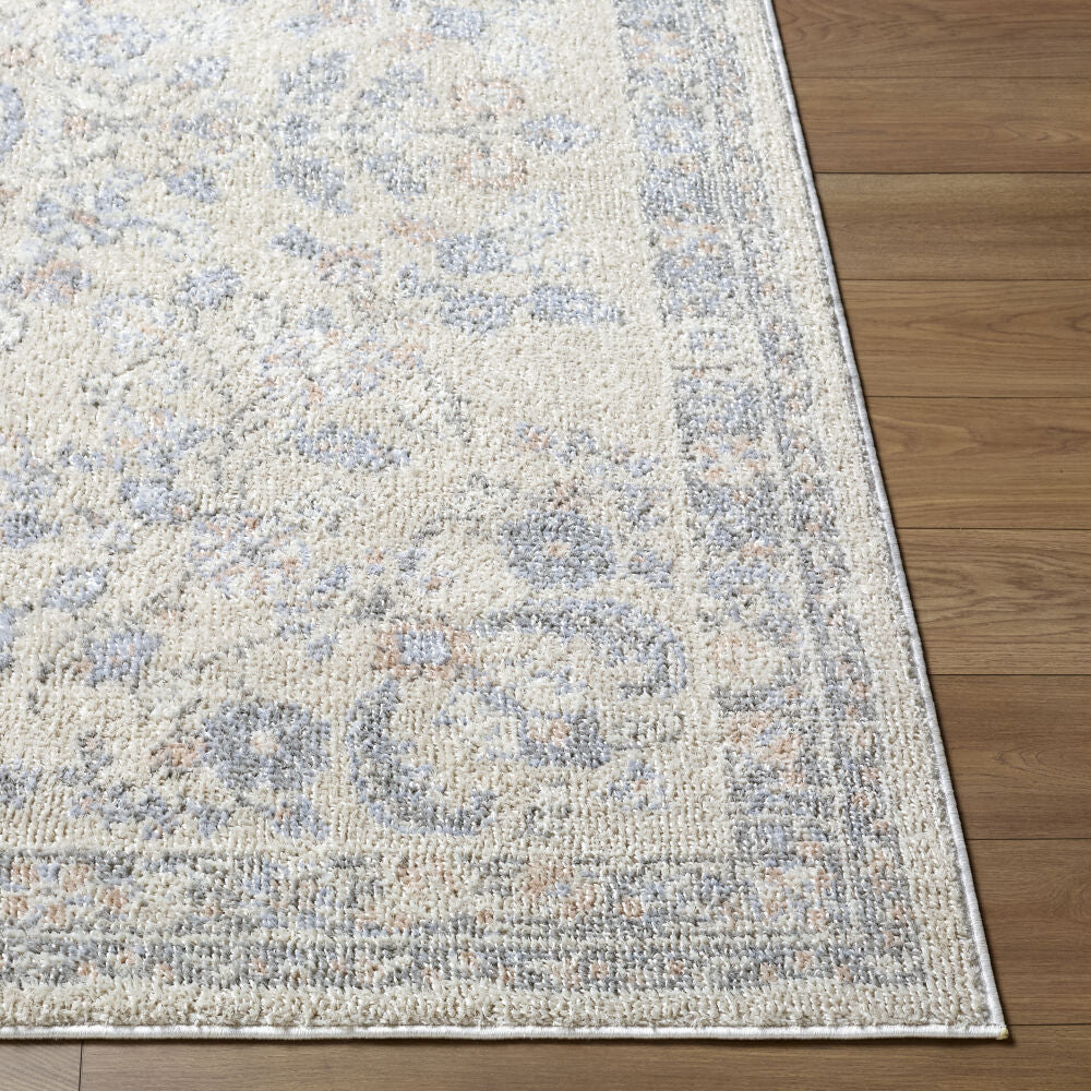 Jazz Cream/Slate Machine Woven Rug JZZ-2307 - front