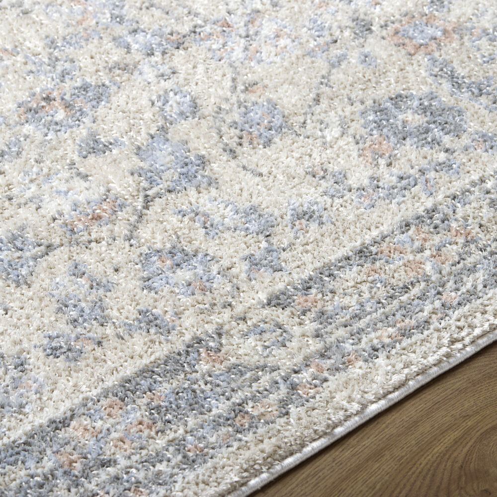 Jazz Cream/Slate Machine Woven Rug JZZ-2307 - texture