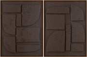 Kako Framed Art KAKO-001 - 32"H x 24"W x 2"D, 32"H x 24"W x 2"D