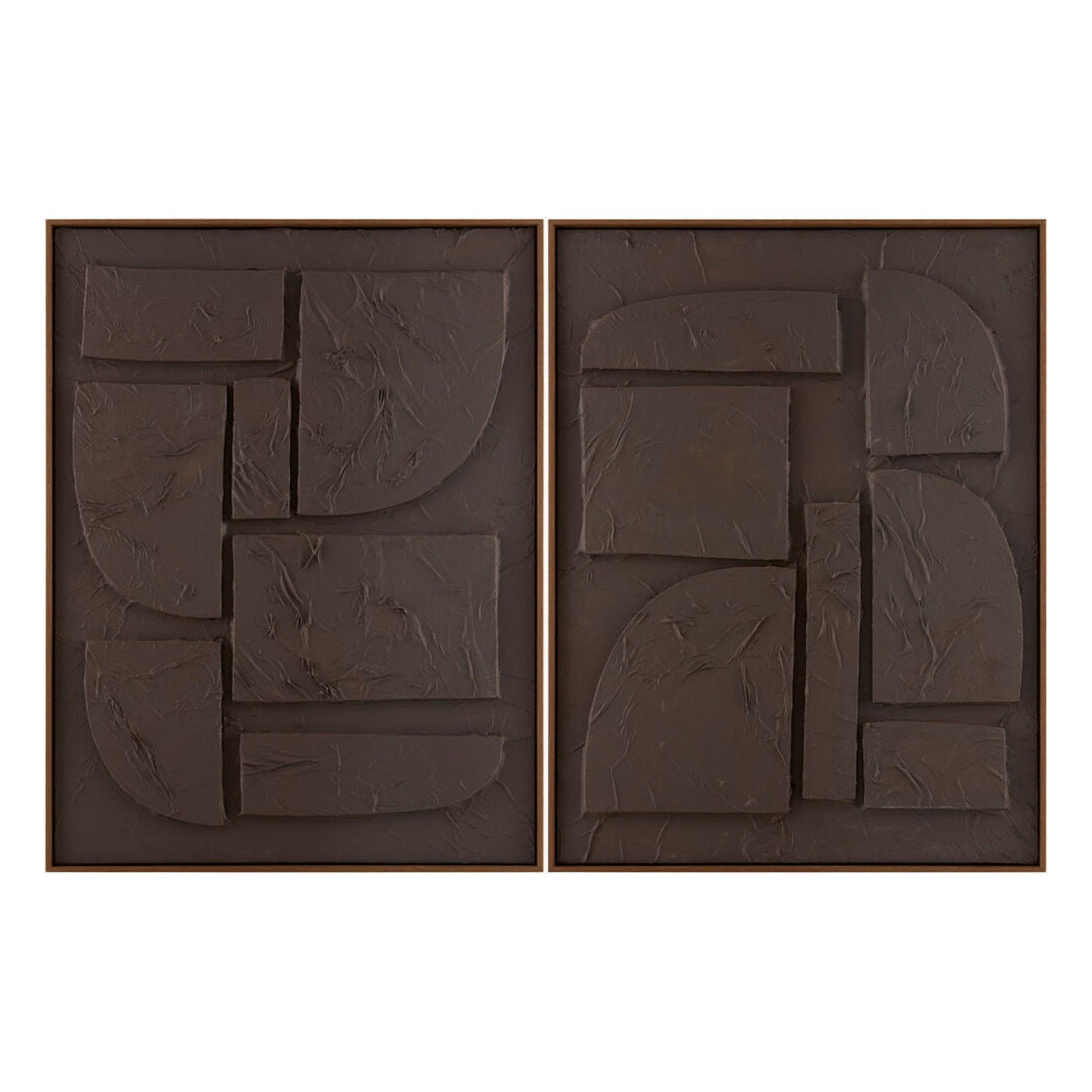 Kako Framed Art KAKO-001 - 32"H x 24"W x 2"D, 32"H x 24"W x 2"D