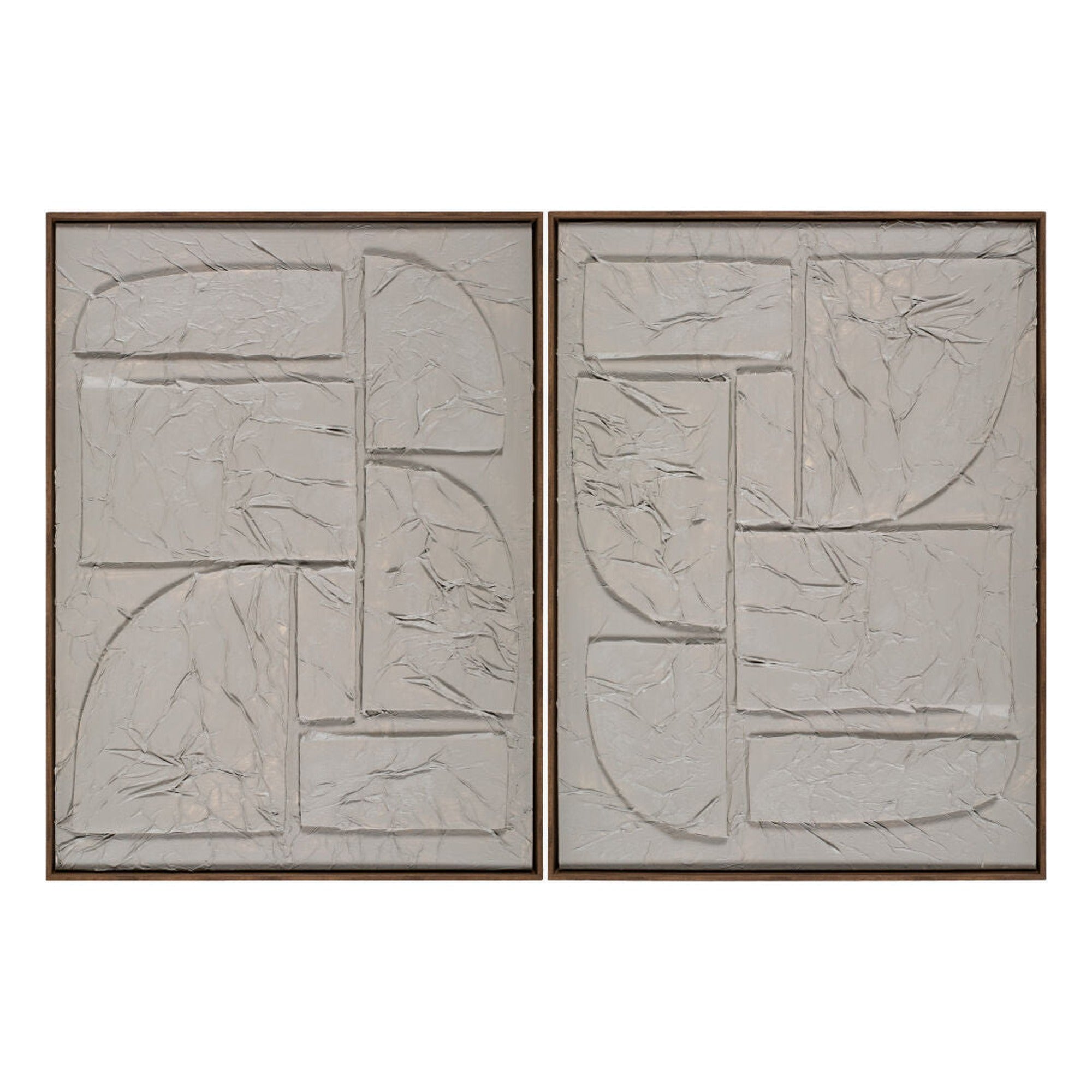 Kako Framed Art KAKO-003 - 32"H x 24"W x 2"D, 32"H x 24"W x 2"D