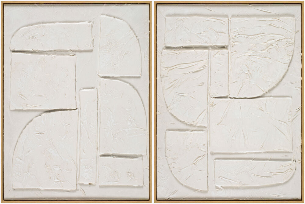 Kako Framed Art KAKO-004 - 32"H x 24"W x 2"D, 32"H x 24"W x 2"D