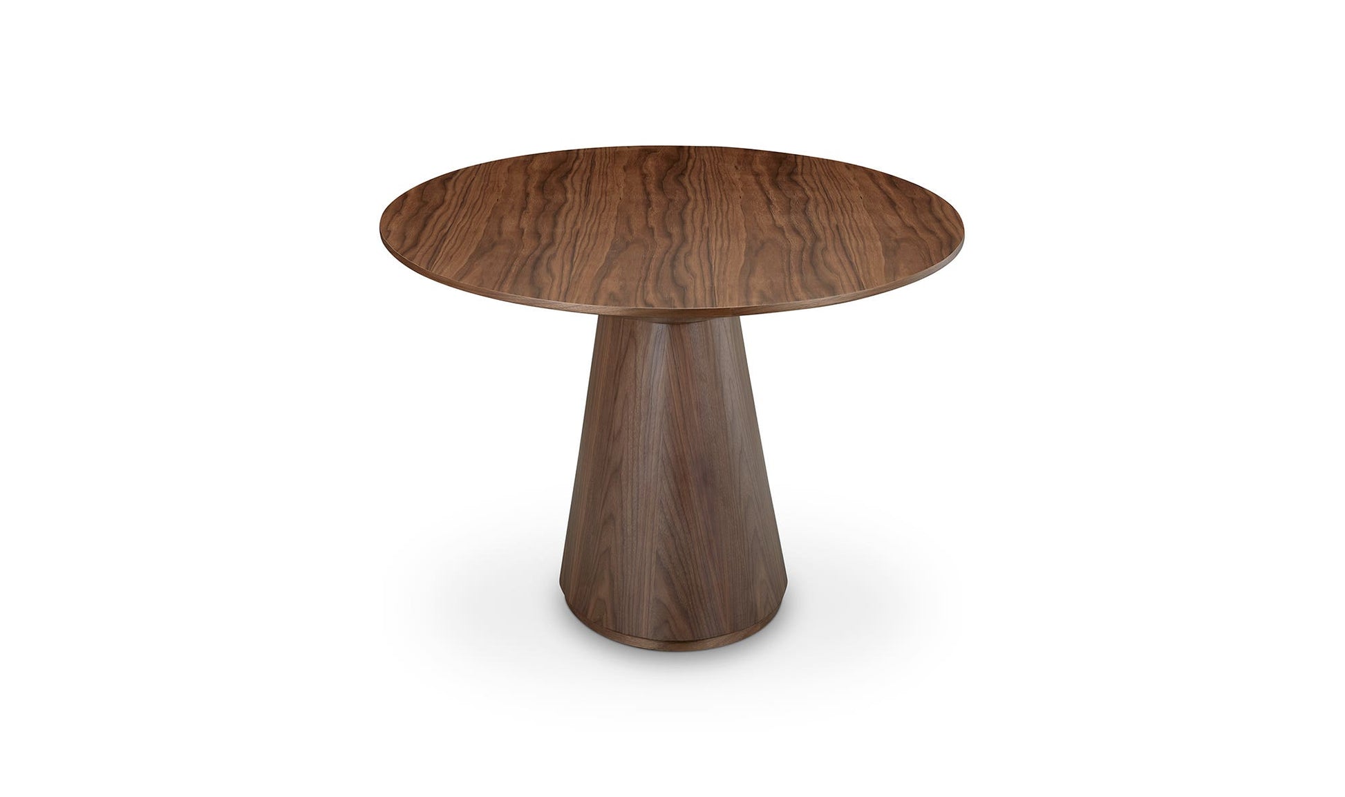 Otago Oval Dining Table Walnut Brown by Moe's Home Collection - view 7