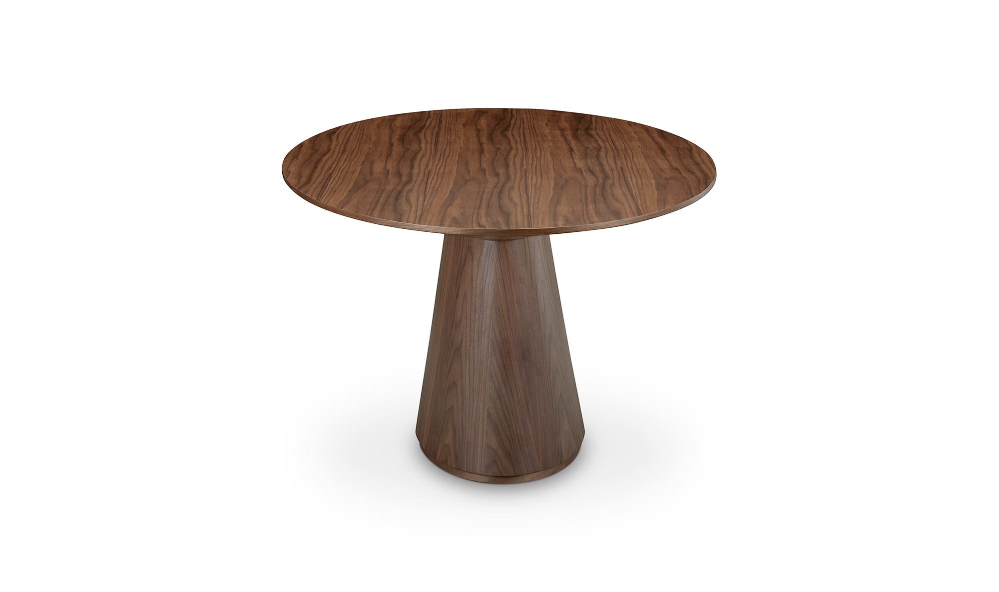Otago Oval Dining Table Walnut Brown by Moe's Home Collection - view 7