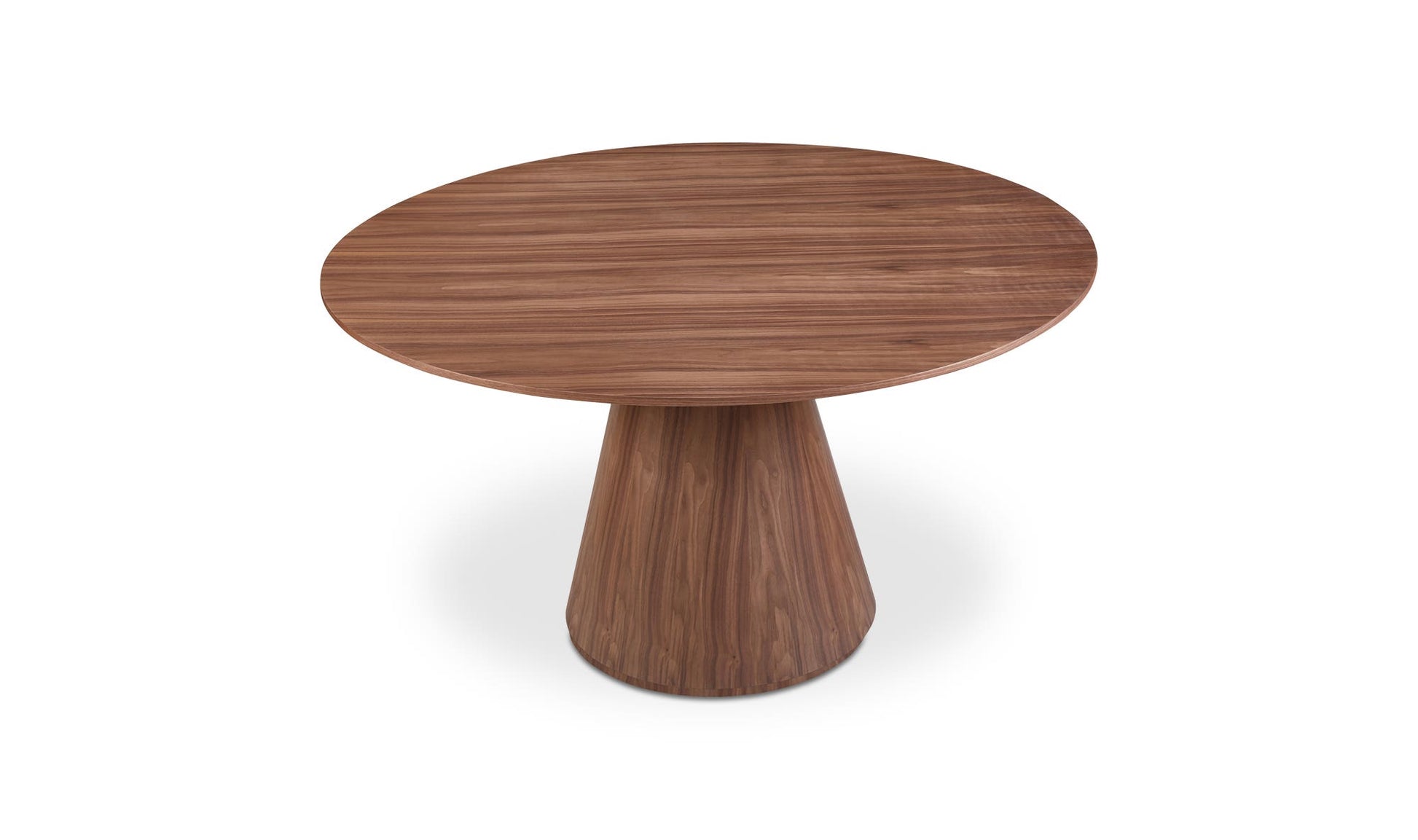 Otago Round 54In Dining Table Walnut Brown by Moe's Home Collection - view 10