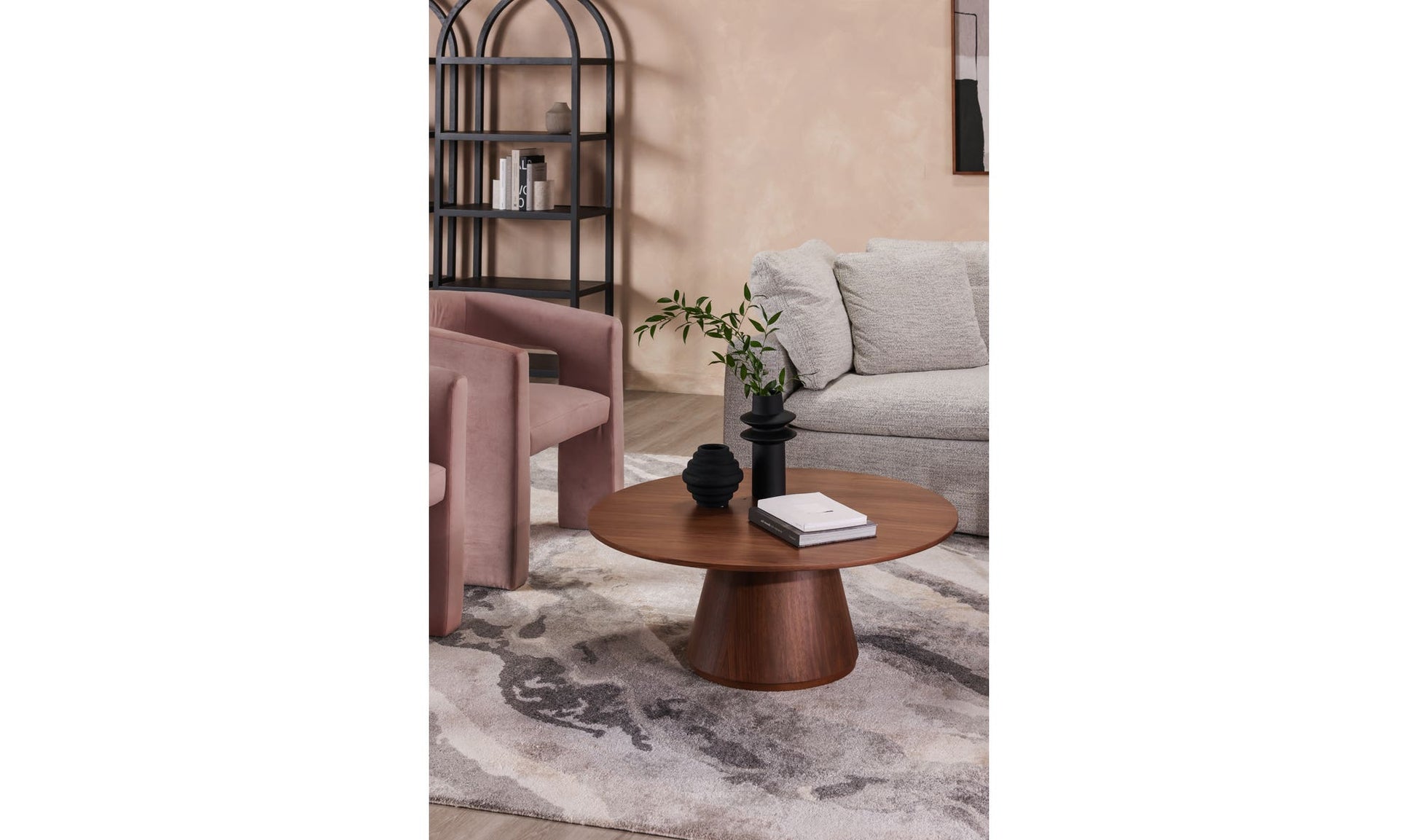 Otago Coffee Table Walnut Brown by Moe's Home Collection - view 6