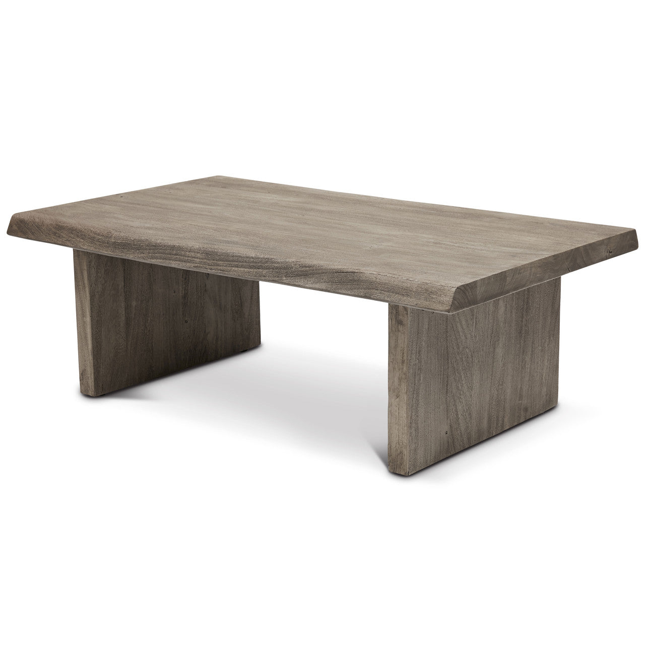 Brooks - 48" Coffee Table - Sandblasted Grey