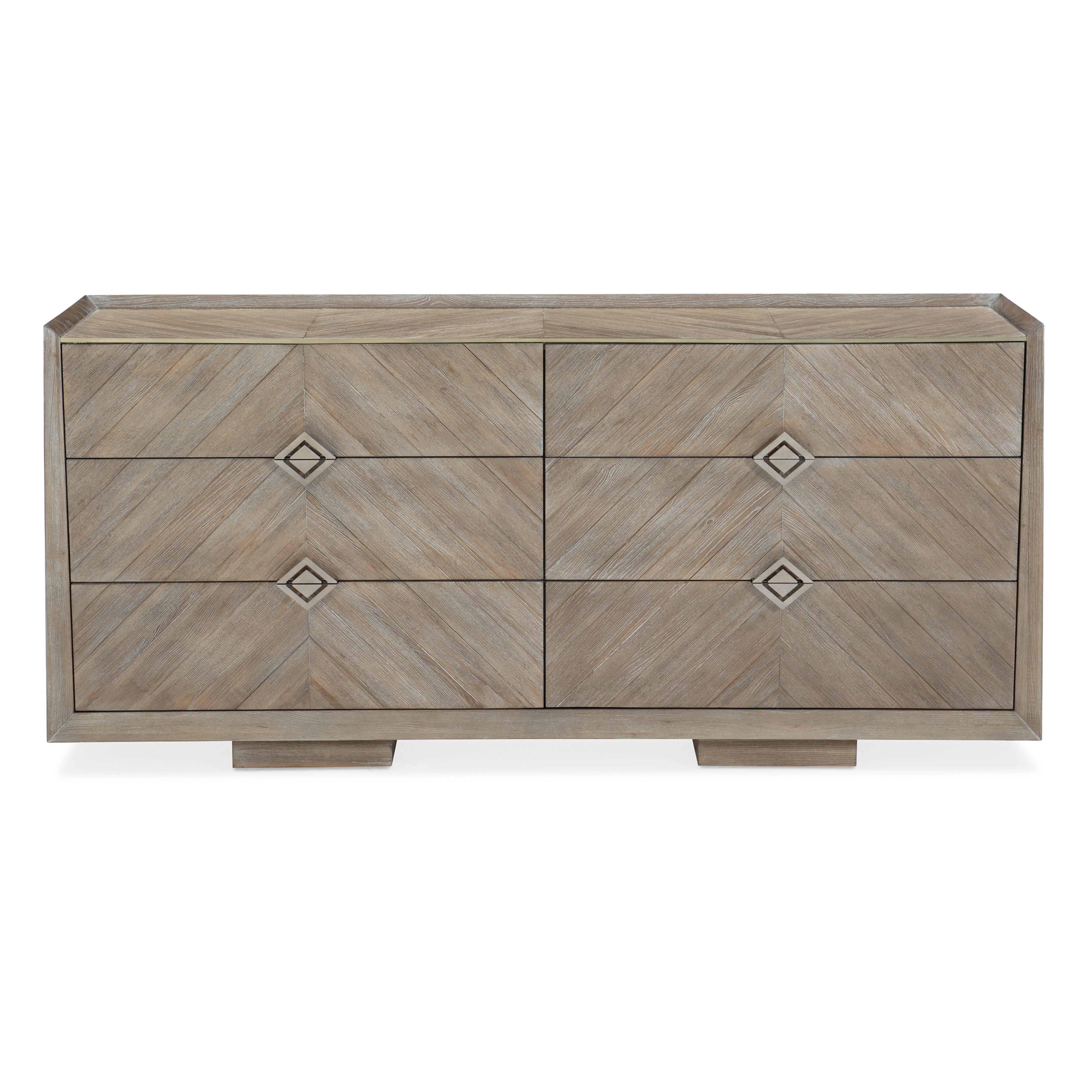Naturally Ash Driftwood Dresser 74" by Caracole