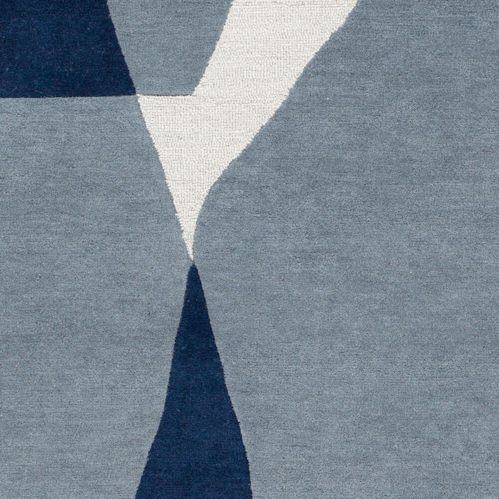 Kennedy Blue/Navy Handmade Rug - swatch