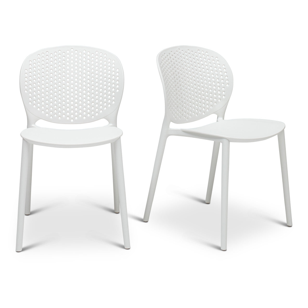 Metro - Bailey Side Chair - Set of 4 - White Seat
