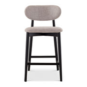 Lucia Counter Stool - Harvest Jute Seat - Ebano Frame