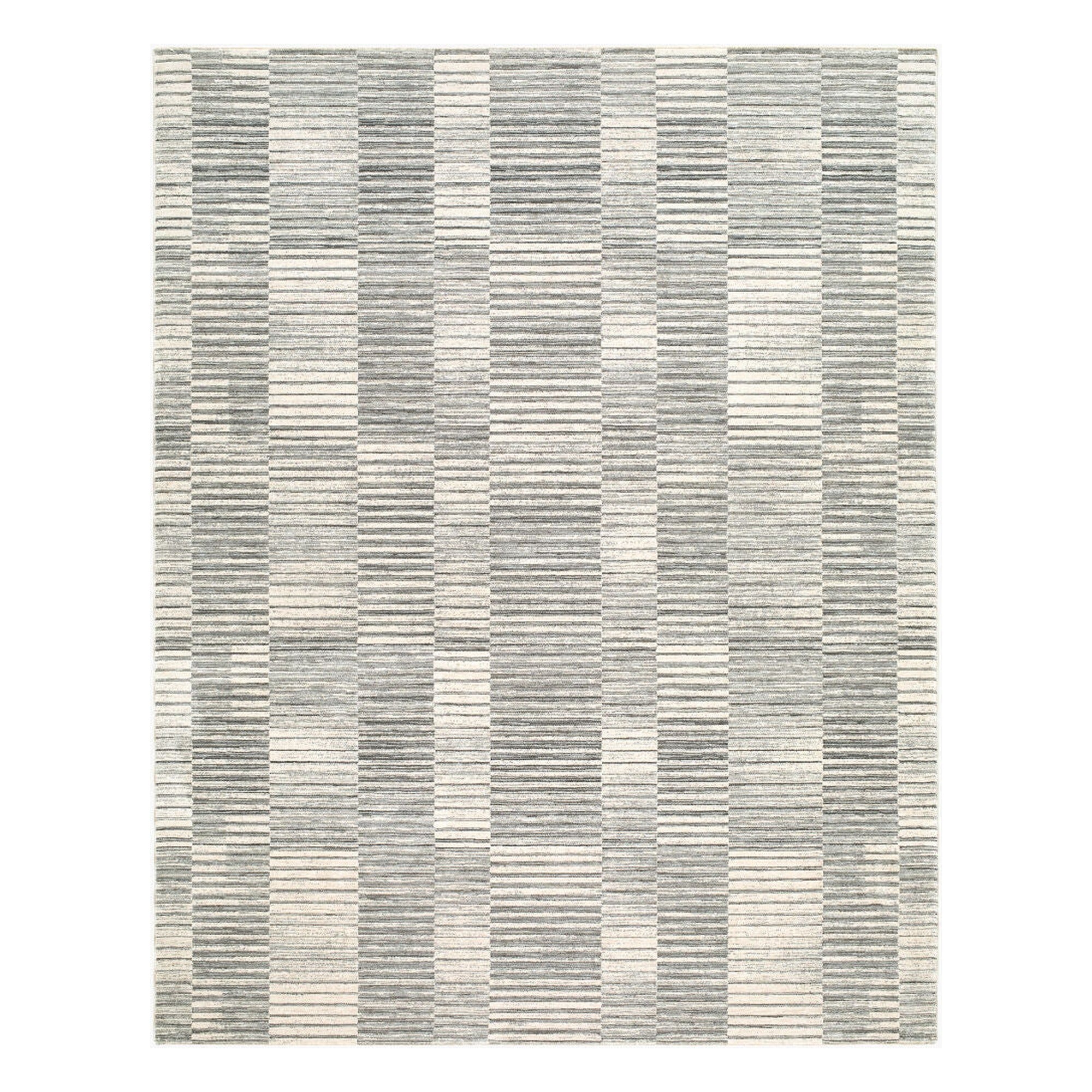 Keller Beige/Charcoal Machine Woven Rug - 10' x 13'11"