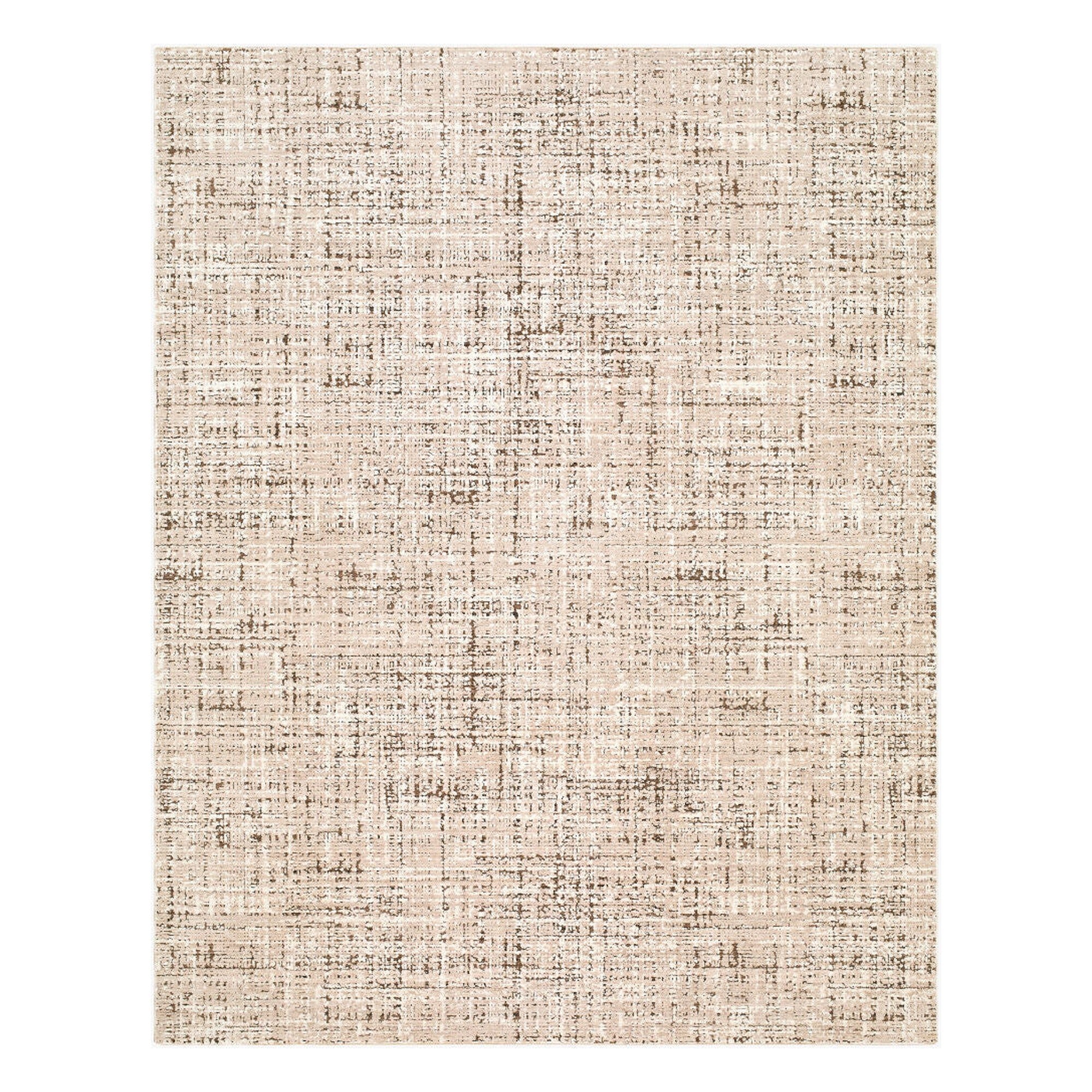 Keller Beige/Medium Brown Machine Woven Rug - 10' x 13'11"