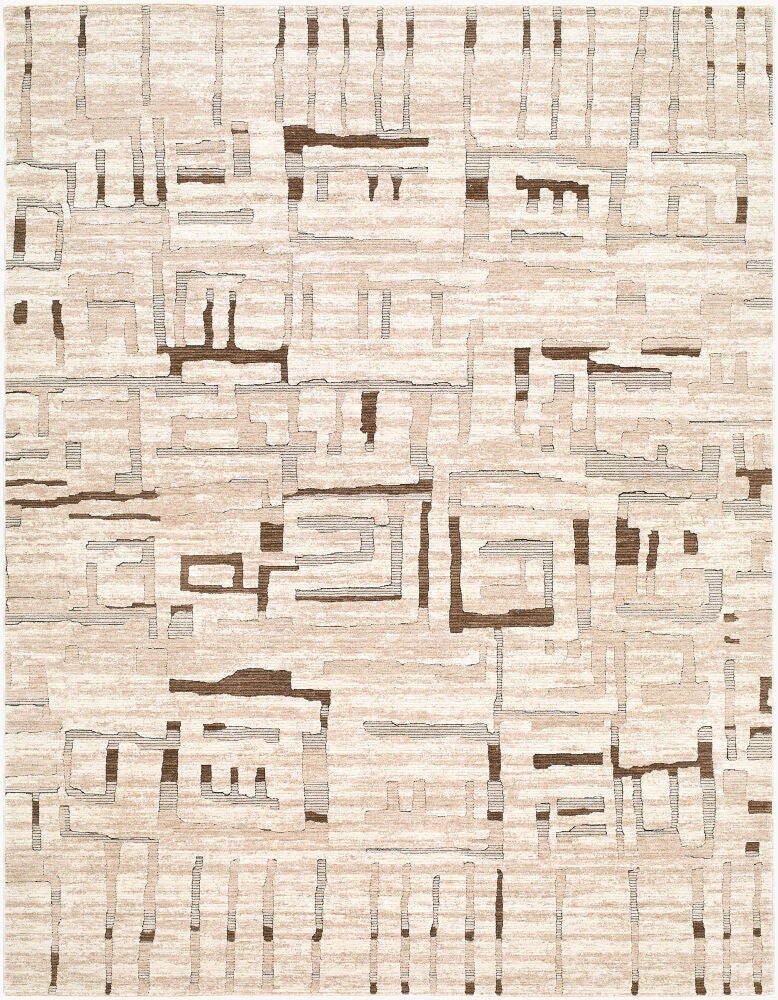 Keller Beige/Medium Gray Machine Woven Rug KLR-2307 - 10' x 13'11"