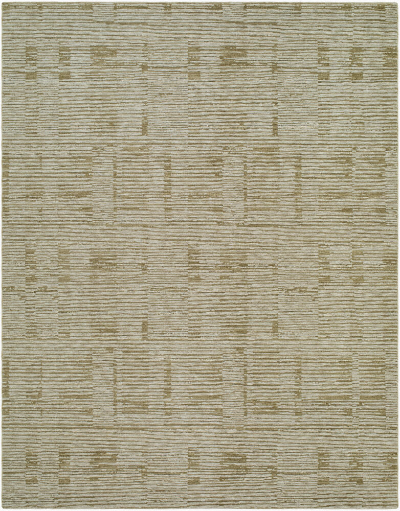 Keller Olive/Tan Machine Woven Rug - 10' x 13'11"