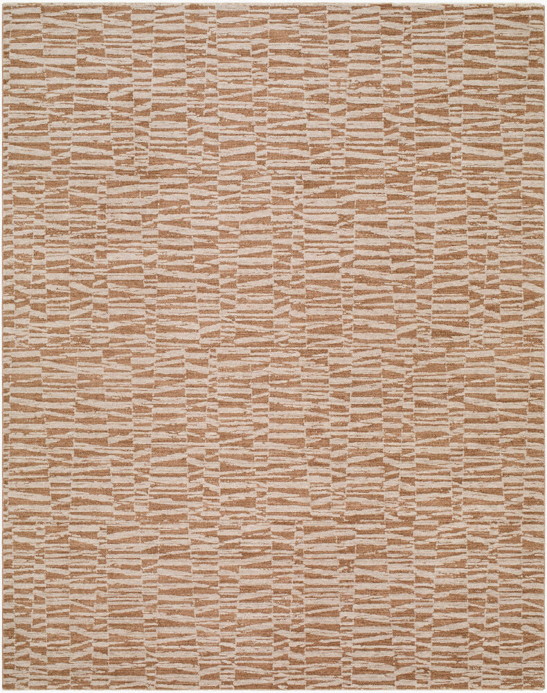 Keller Brown/Tan Machine Woven Rug - 10' x 13'11"