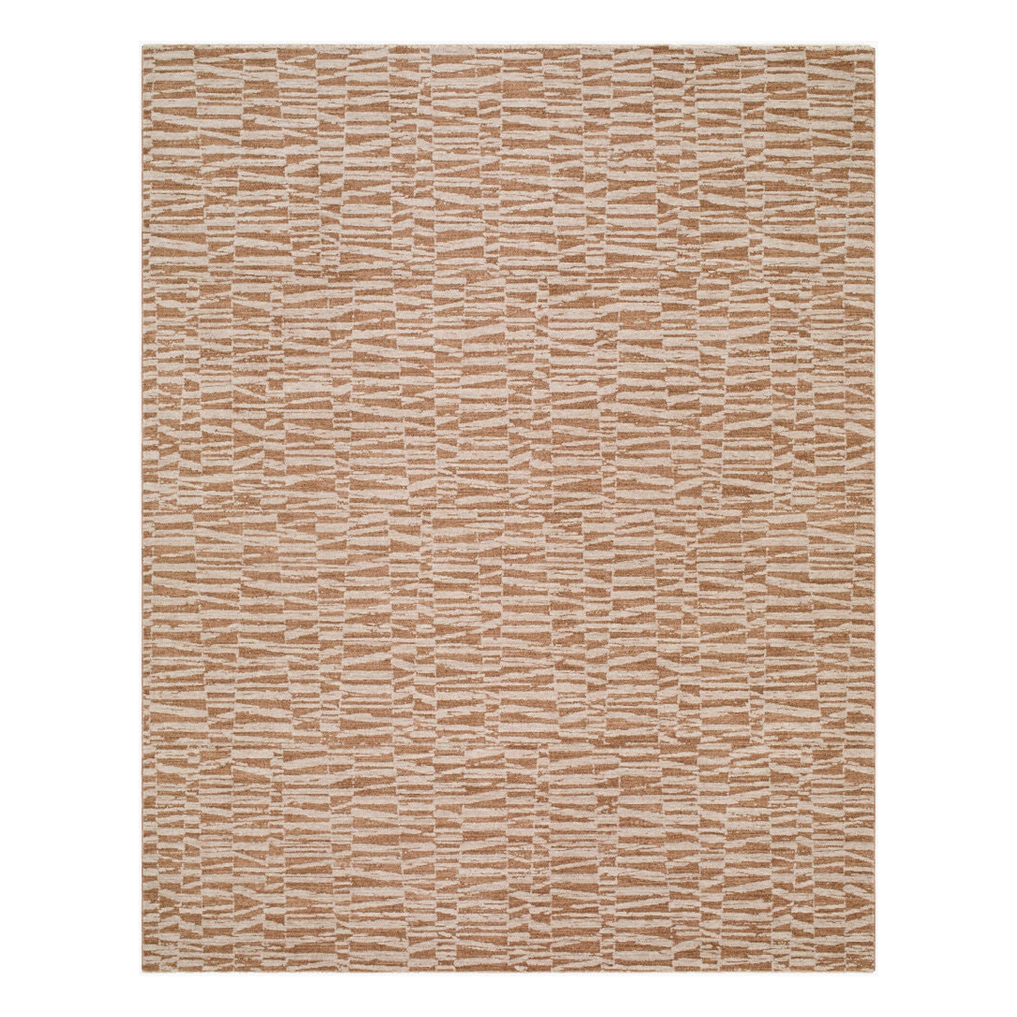 Keller Brown/Tan Machine Woven Rug - 10' x 13'11"