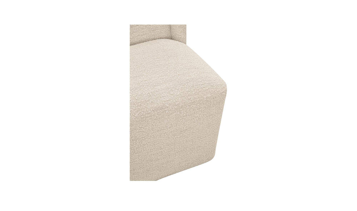 Cormac Rolling Dining Chair White Mist by Moe's Home Collection - view 8