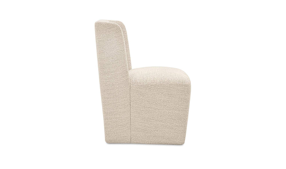 Cormac Rolling Dining Chair White Mist by Moe's Home Collection - view 5