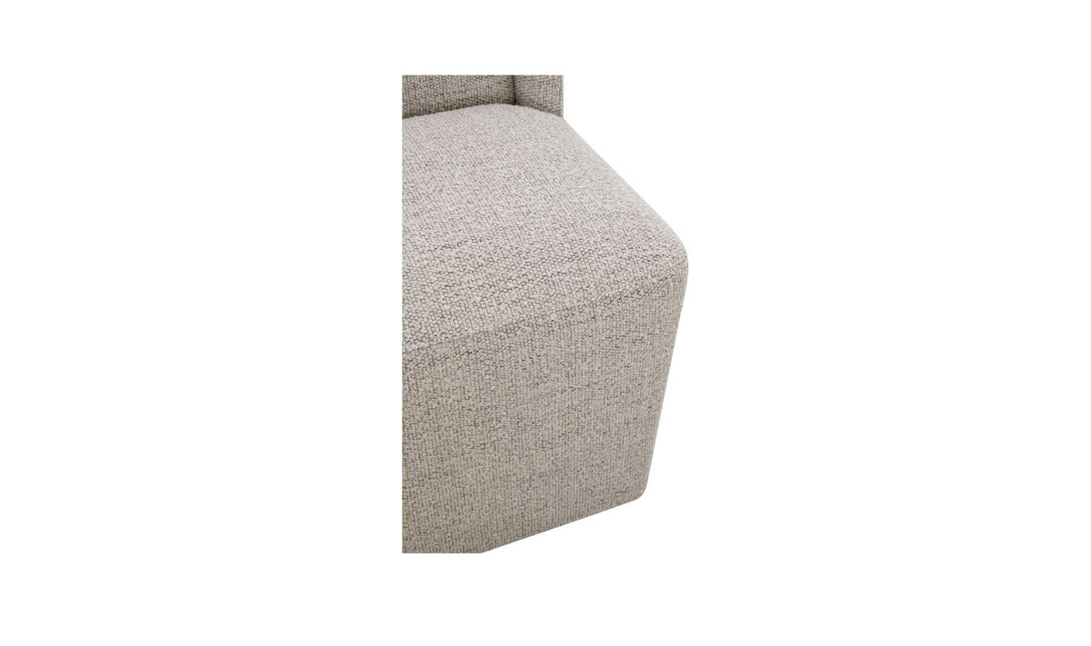 Cormac Rolling Dining Chair Grey Storm by Moe's Home Collection - view 8