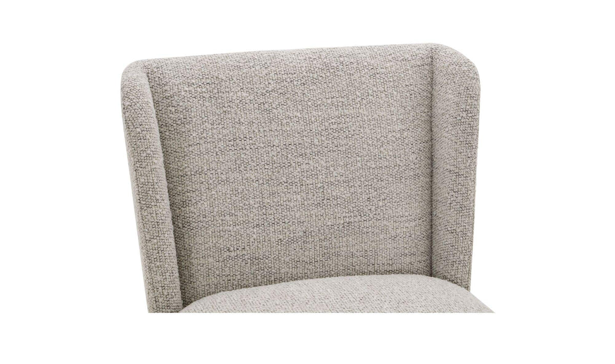 Cormac Rolling Dining Chair Grey Storm by Moe's Home Collection - view 7