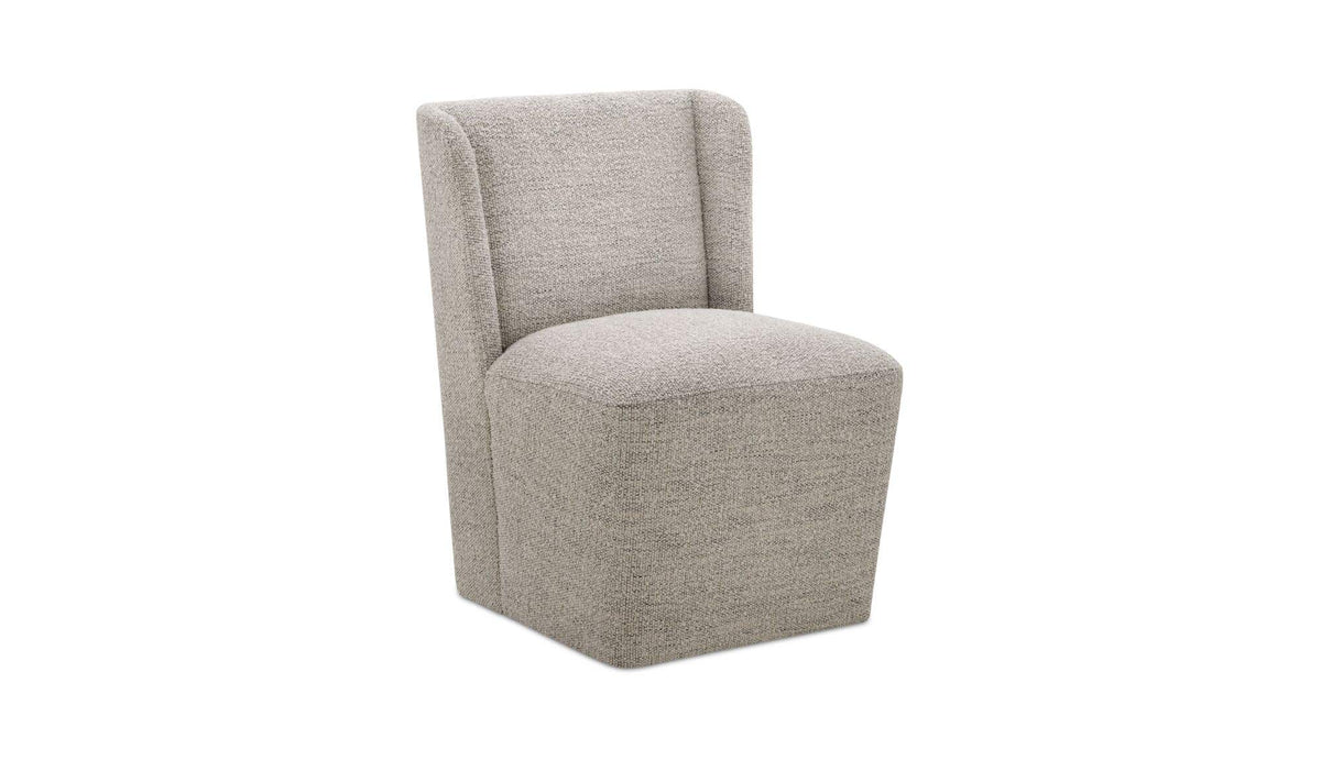 Cormac Rolling Dining Chair Grey Storm by Moe's Home Collection - view 4