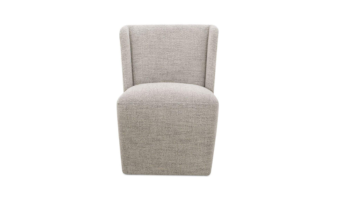 Cormac Rolling Dining Chair Grey Storm by Moe's Home Collection - view 2