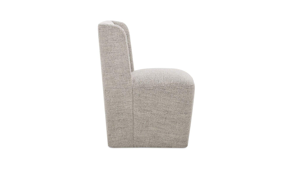 Cormac Rolling Dining Chair Grey Storm by Moe's Home Collection - view 5