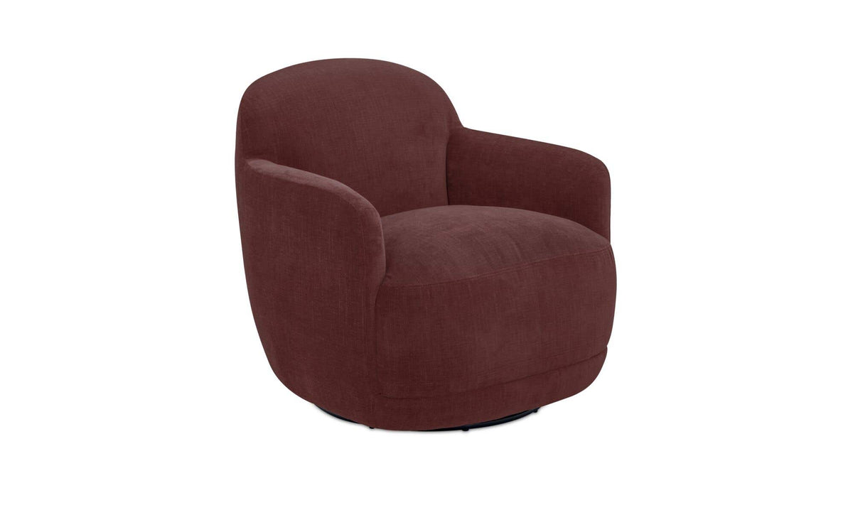 Andi Swivel Chair Berry by Moe's Home Collection - view 4