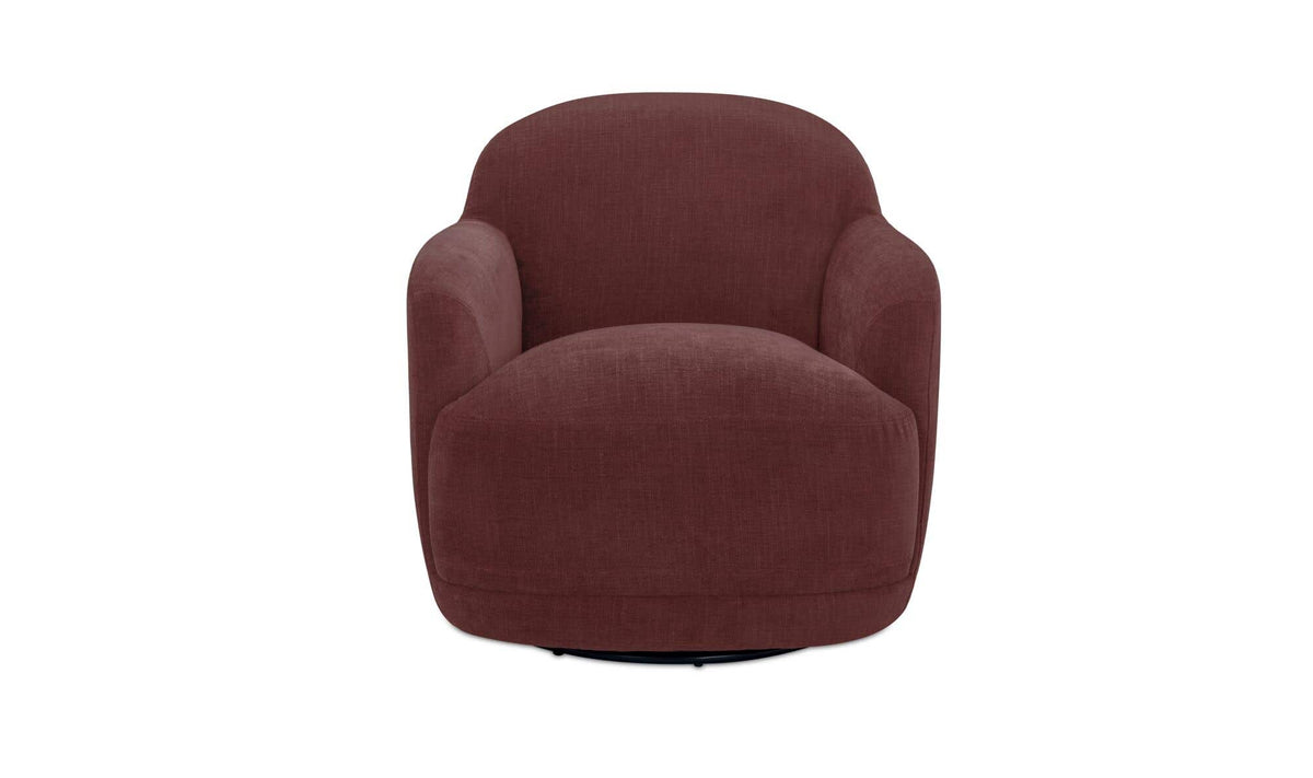 Andi Swivel Chair Berry by Moe's Home Collection - view 2