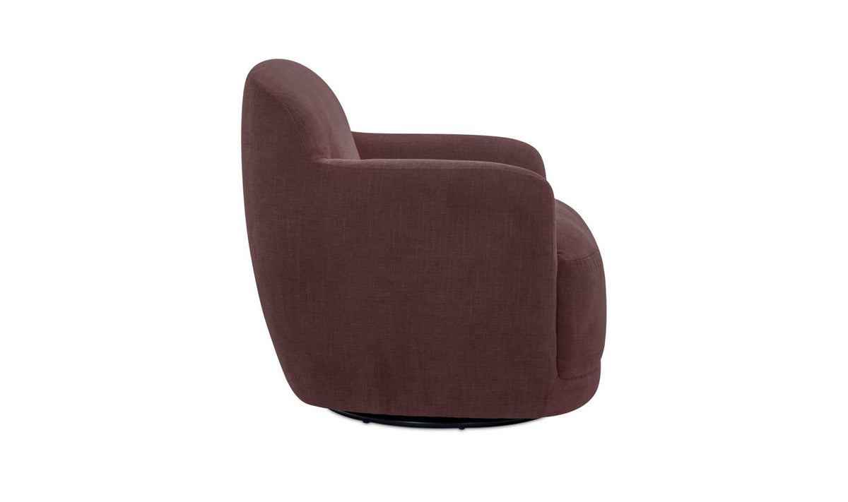Andi Swivel Chair Berry by Moe's Home Collection - view 5