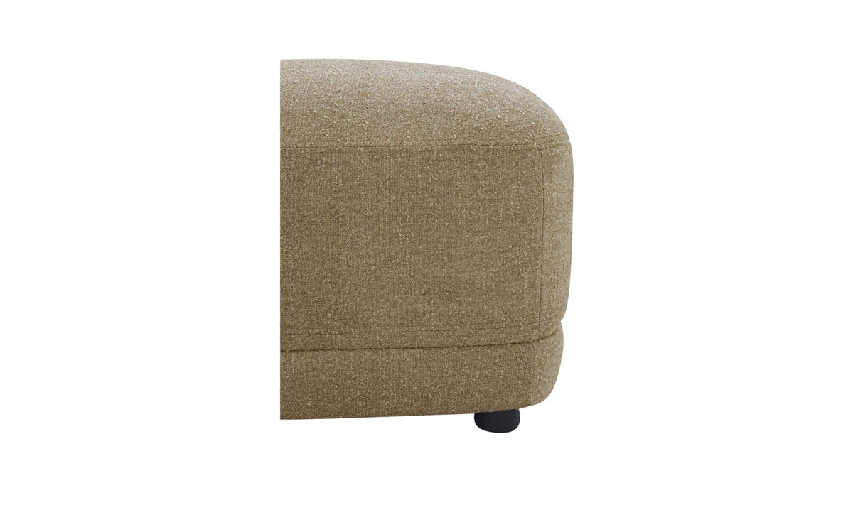 Andi Ottoman Mellow Jute by Moe's Home Collection - view 7