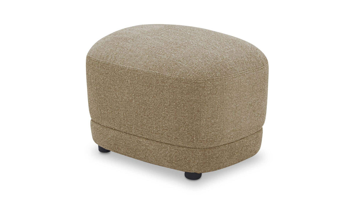 Andi Ottoman Mellow Jute by Moe's Home Collection - view 4