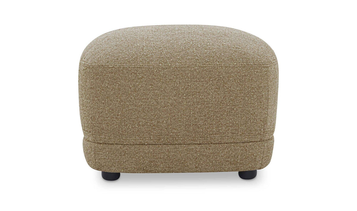 Andi Ottoman Mellow Jute by Moe's Home Collection - view 2