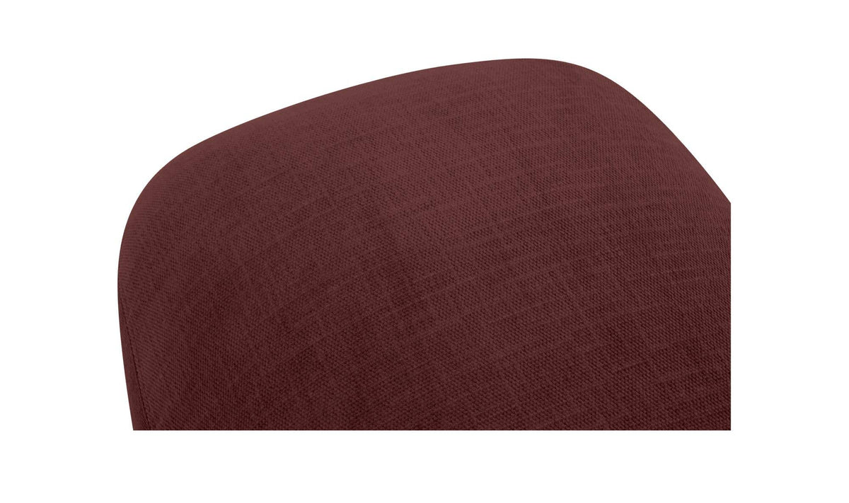 Andi Ottoman Berry by Moe's Home Collection - view 7