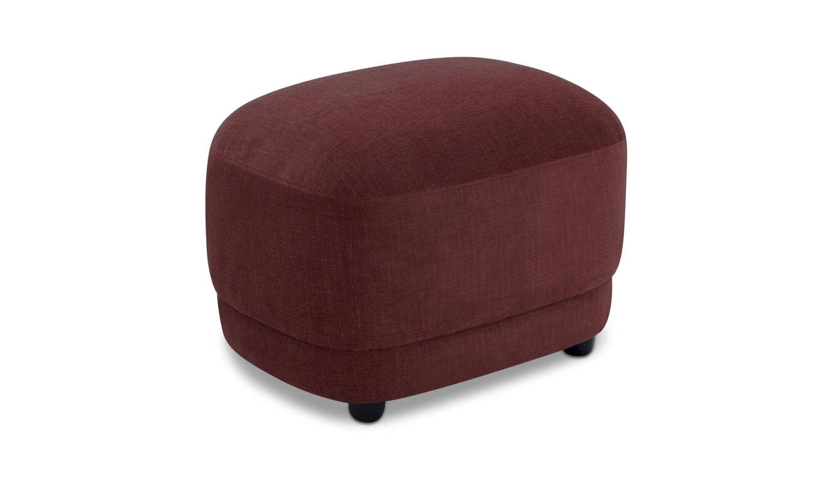 Andi Ottoman Berry by Moe's Home Collection - view 4