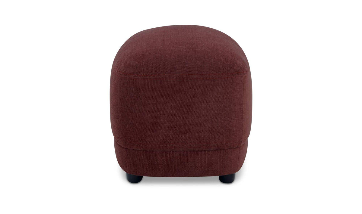 Andi Ottoman Berry by Moe's Home Collection - view 5