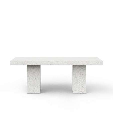 Mixx Elcor Counter Height Dining Table 47" x 95" - Ivory Terrazzo