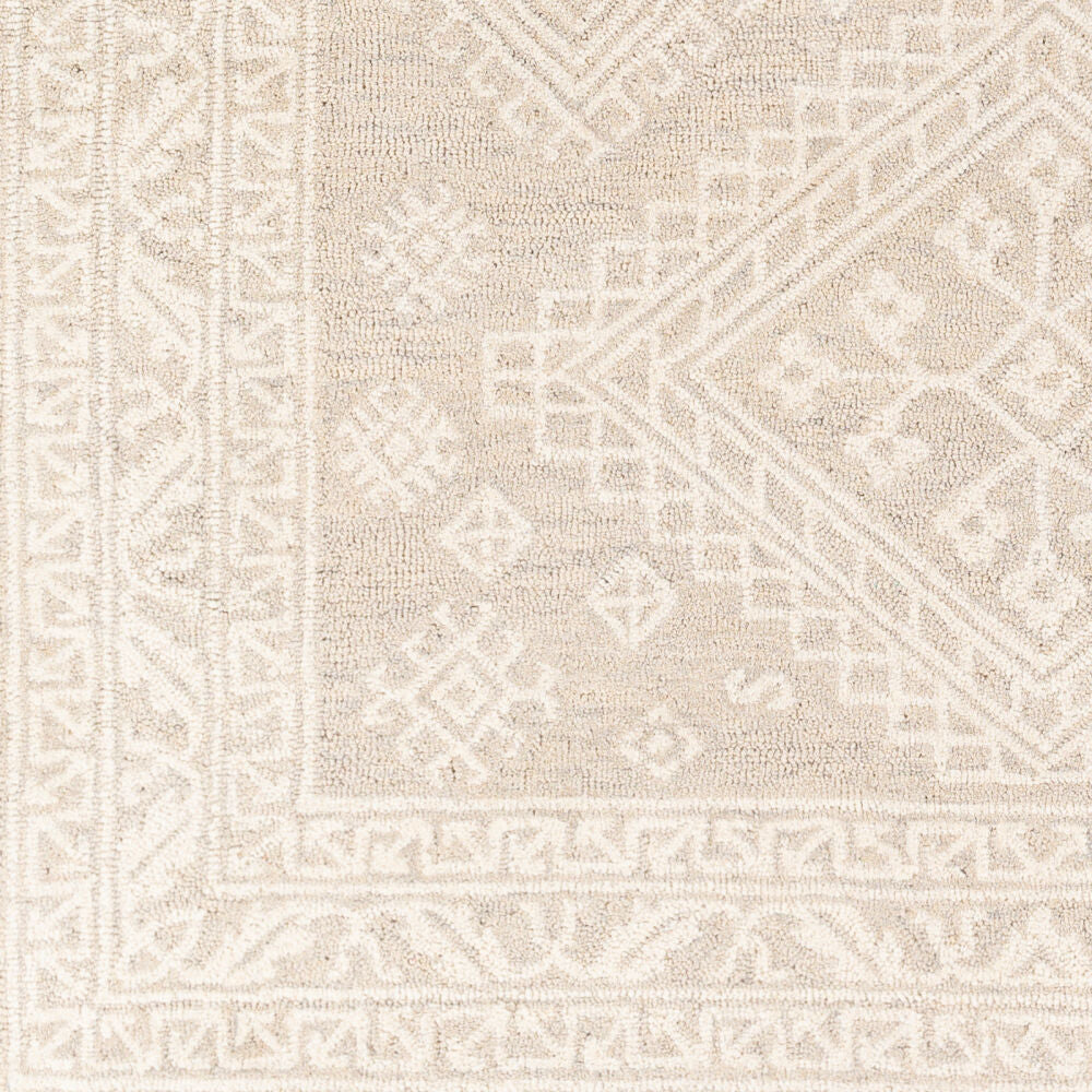 Kayseri Cream/Medium Gray Handmade Rug KSR-2305 - swatch