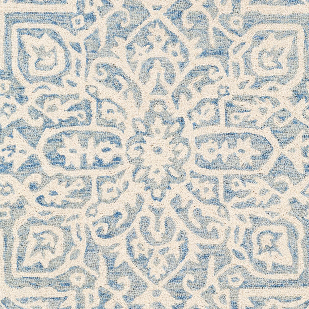 Kayseri Cream/Pale Blue Handmade Rug - swatch