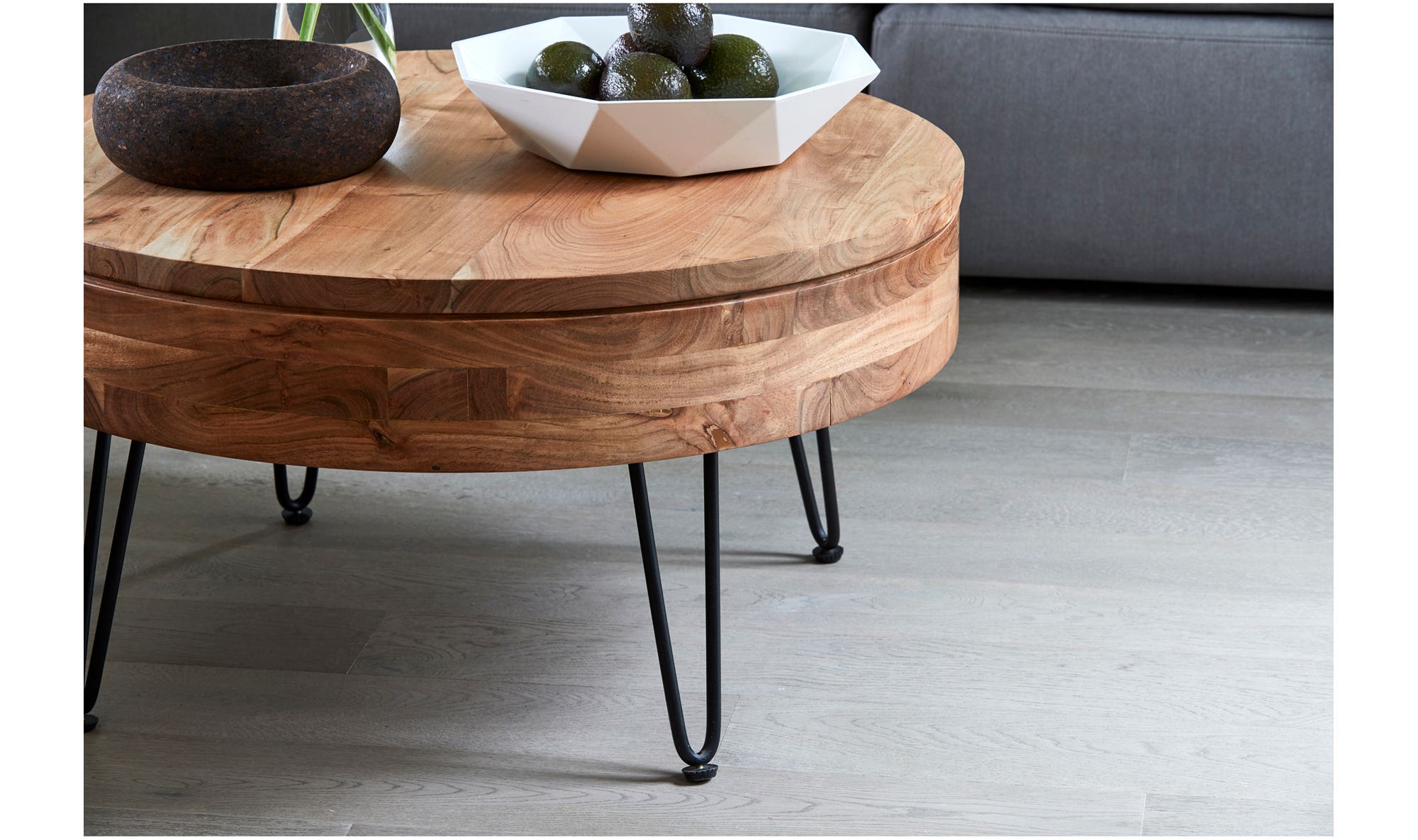 Privado Storage Coffee Table Natural by Moe's Home Collection - view 14