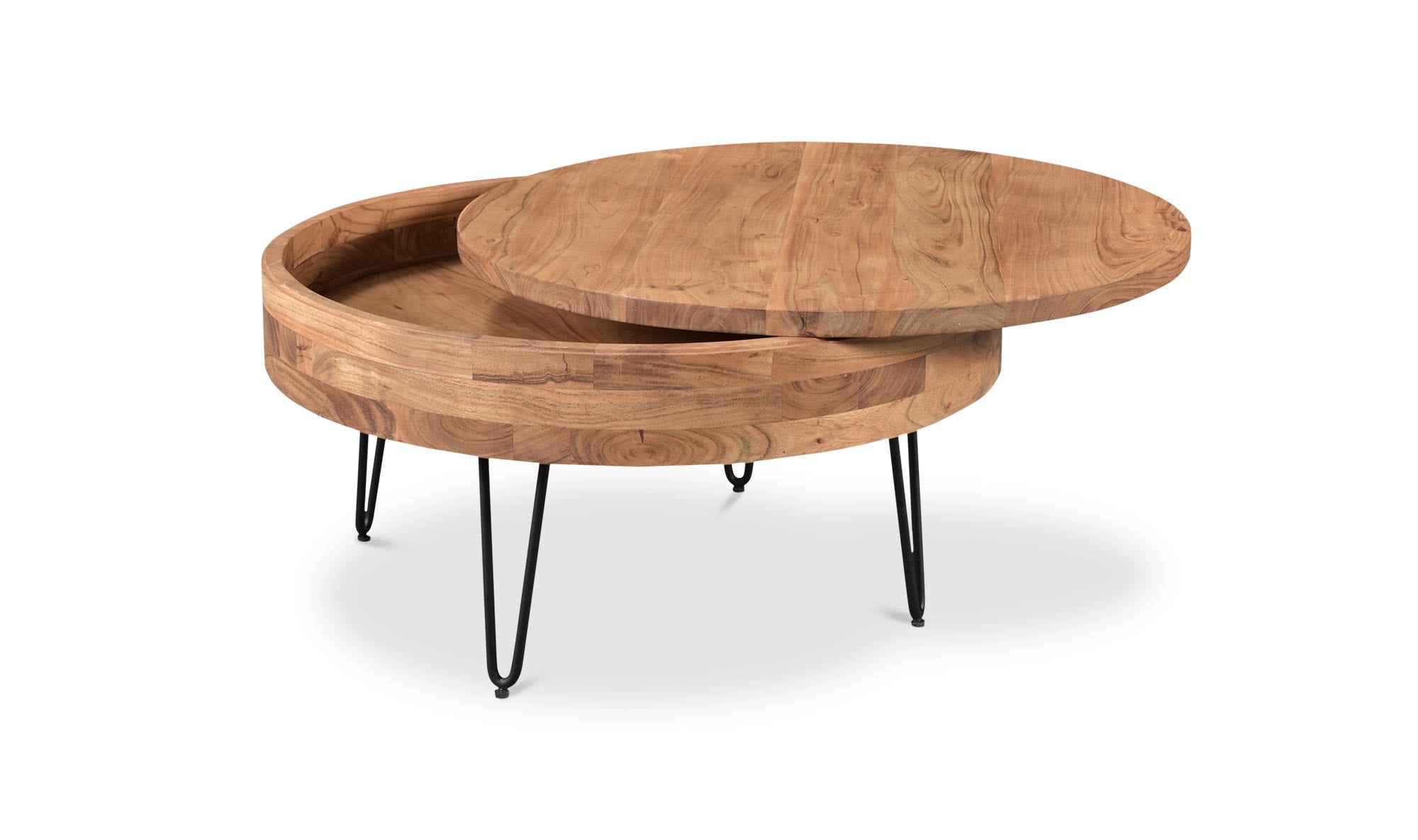 Privado Storage Coffee Table Natural by Moe's Home Collection - view 18