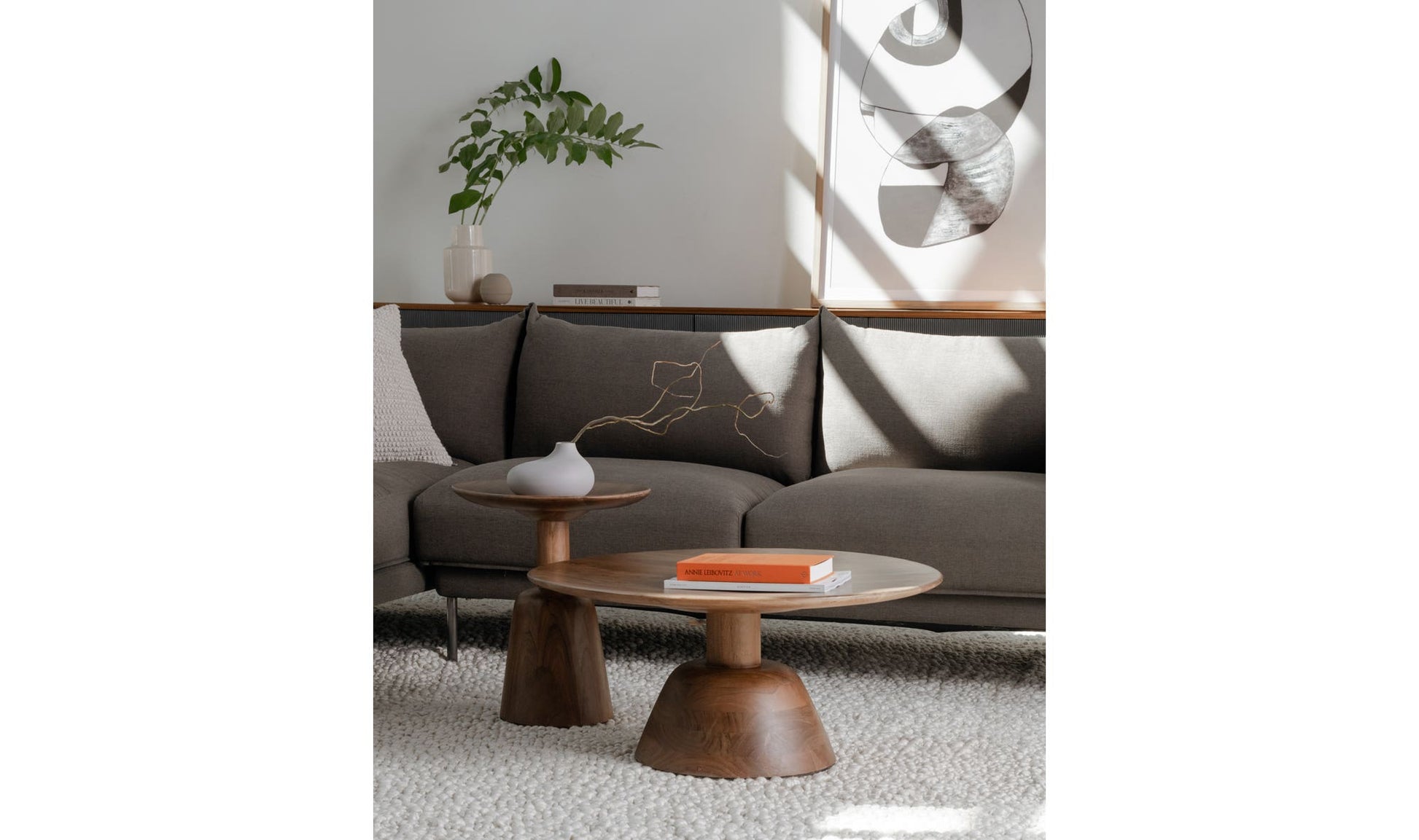 Nels End Table Dark Brown by Moe's Home Collection - view 11