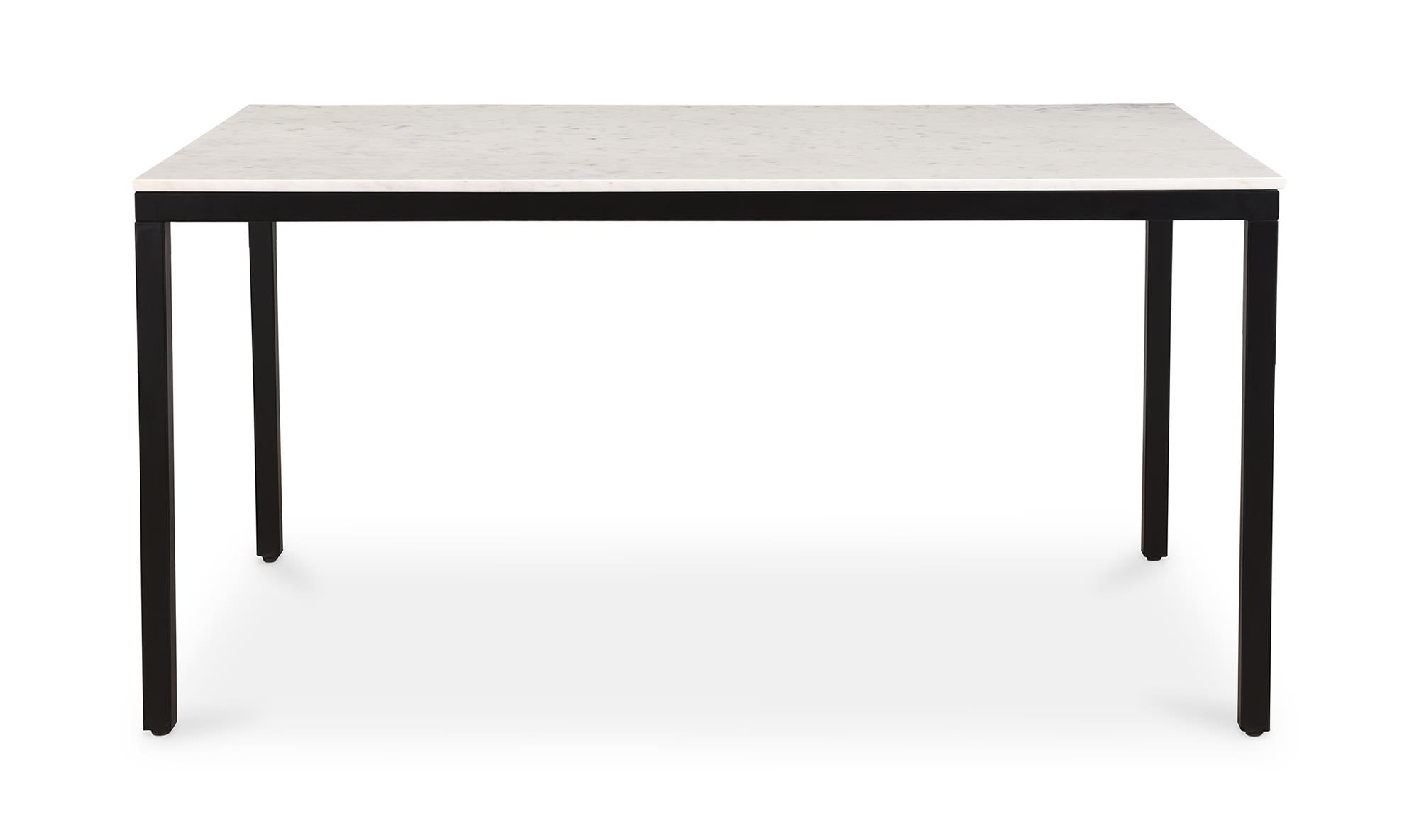 Parson Marble Small Dining Table White by Moe's Home Collection - view 12