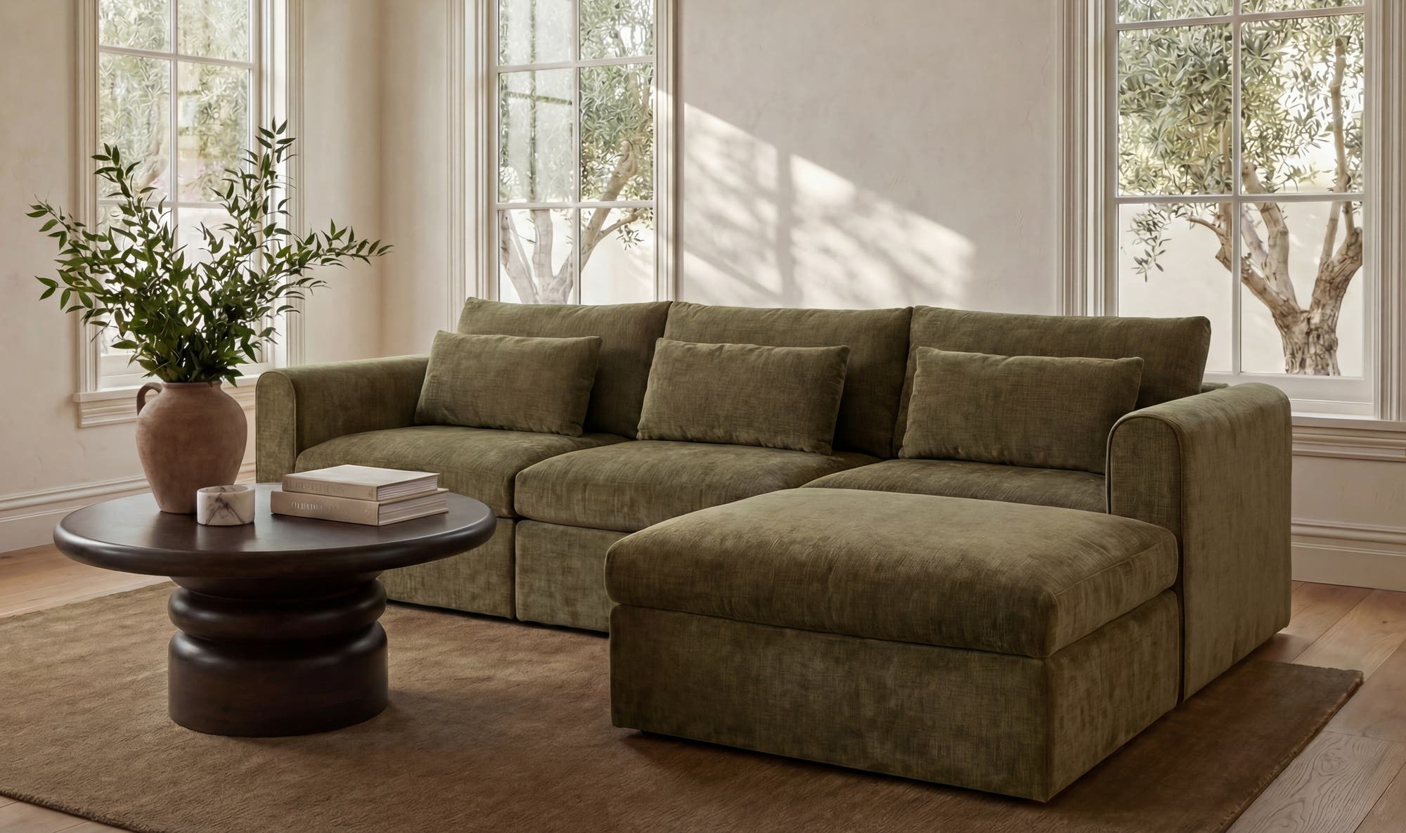 Maro Coffee Table Brown by Moe's Home Collection - view 9