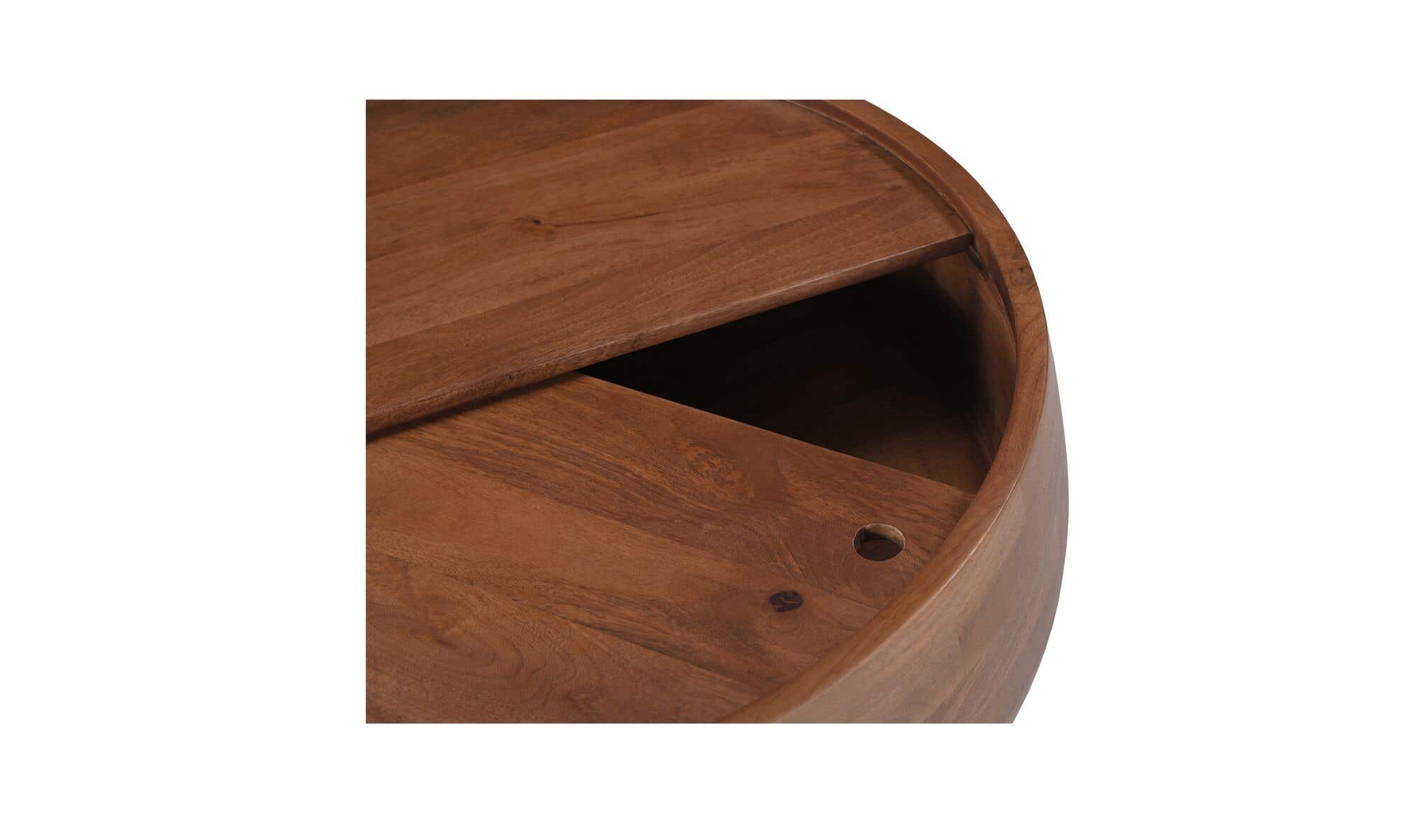 Wade Storage Coffee Table Natural by Moe's Home Collection - view 11