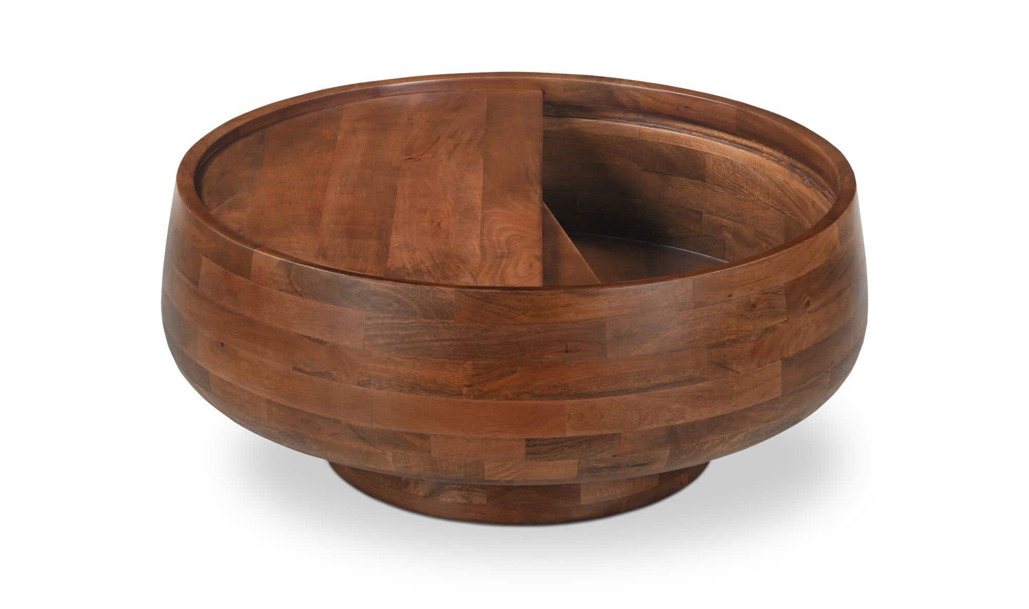 Wade Storage Coffee Table Natural by Moe's Home Collection - view 8