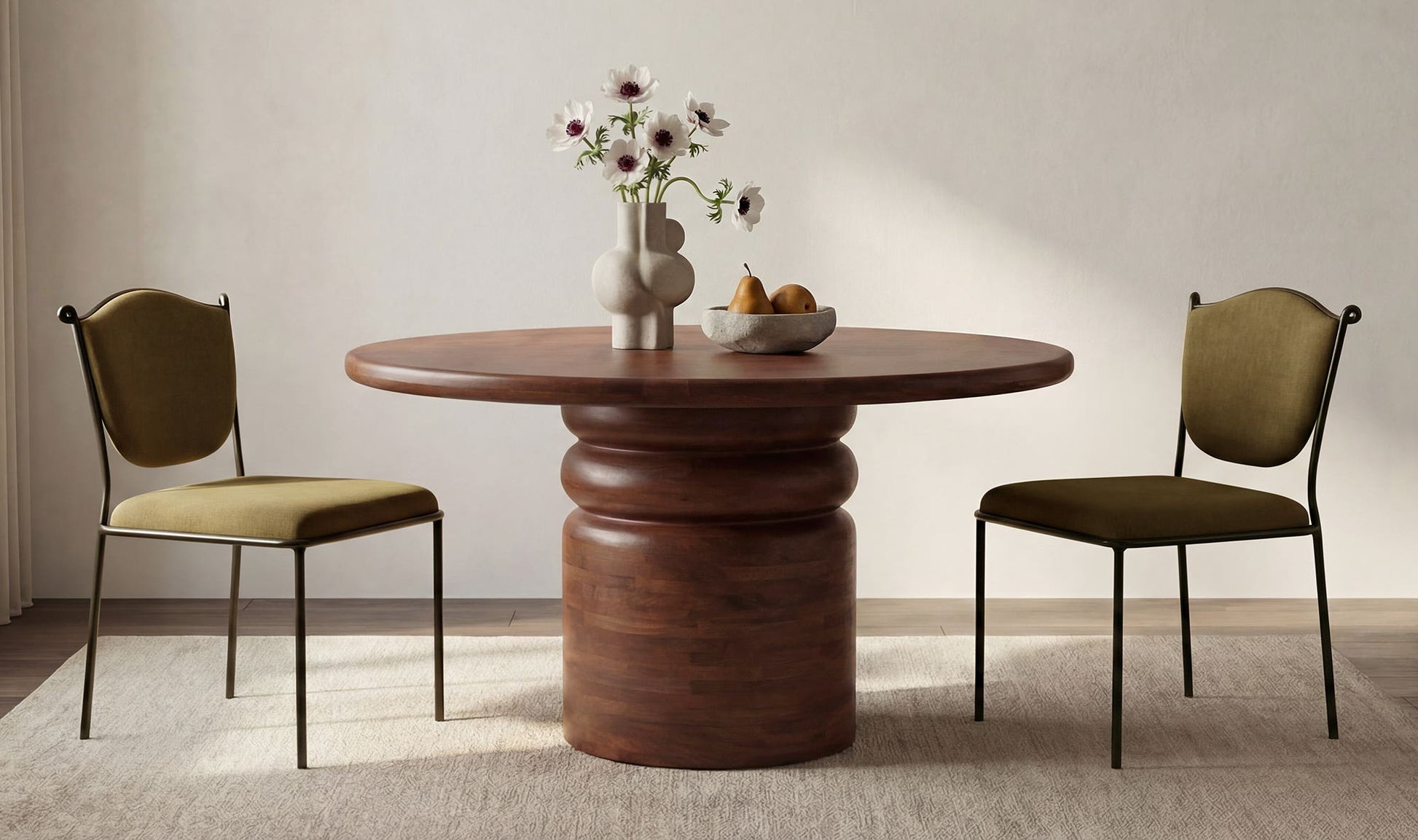 Maro Dining Table Natural by Moe's Home Collection - view 5