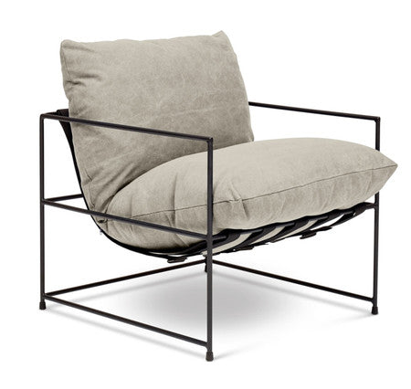 Metro Trent Accent Chair - Washed Sand Upholstery